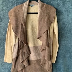 ❤️ Eileen Fisher Open Brown Cardigan